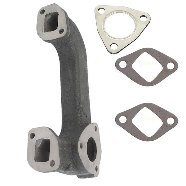Aic Replacement Parts Exhaust Manifold w Gaskets Fits Massey Ferguson 244 250 253 254 30E 30H 333 353 37781341-GASKETS - main